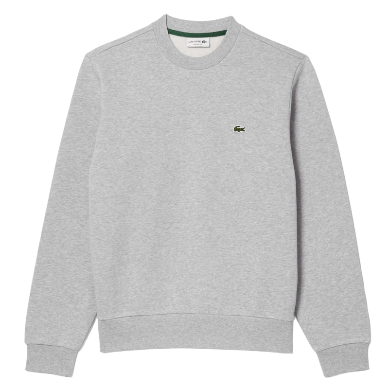 Lacoste  Lacoste LACOSTE Herren Sweatshirt, Rundhals - Flee grau