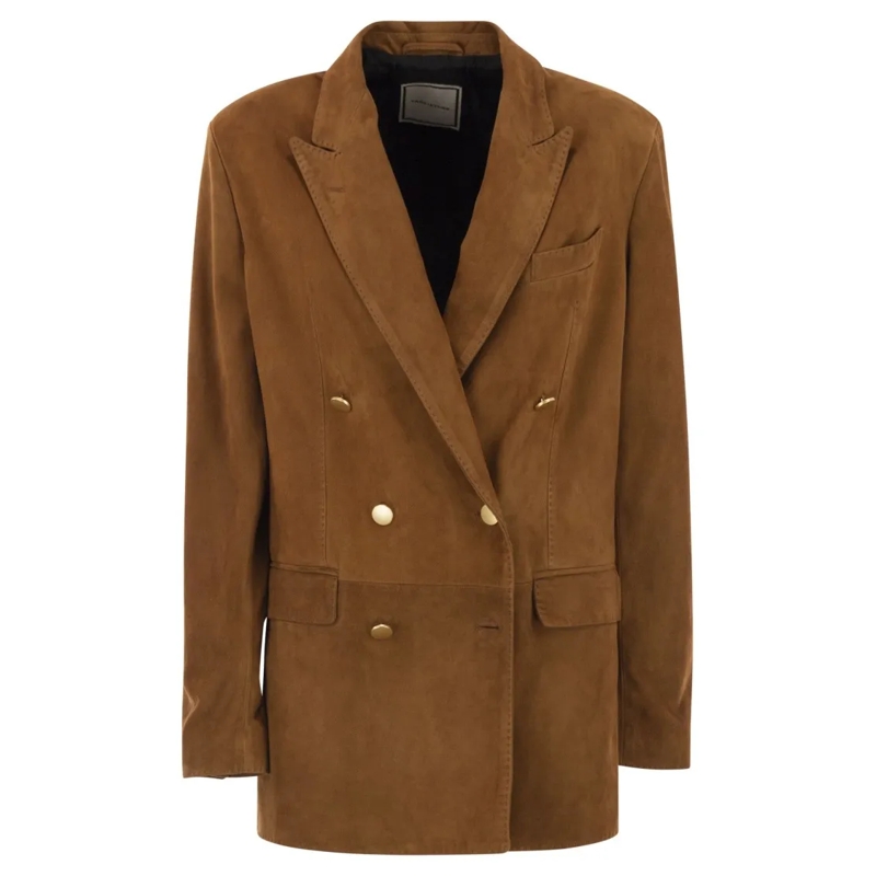 Tagliatore Blazer Josie - Lambskin Jacket Brown