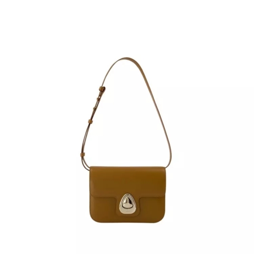 A.P.C. Schoudertas Astra Small Crossbody - Leather - Brown Brown