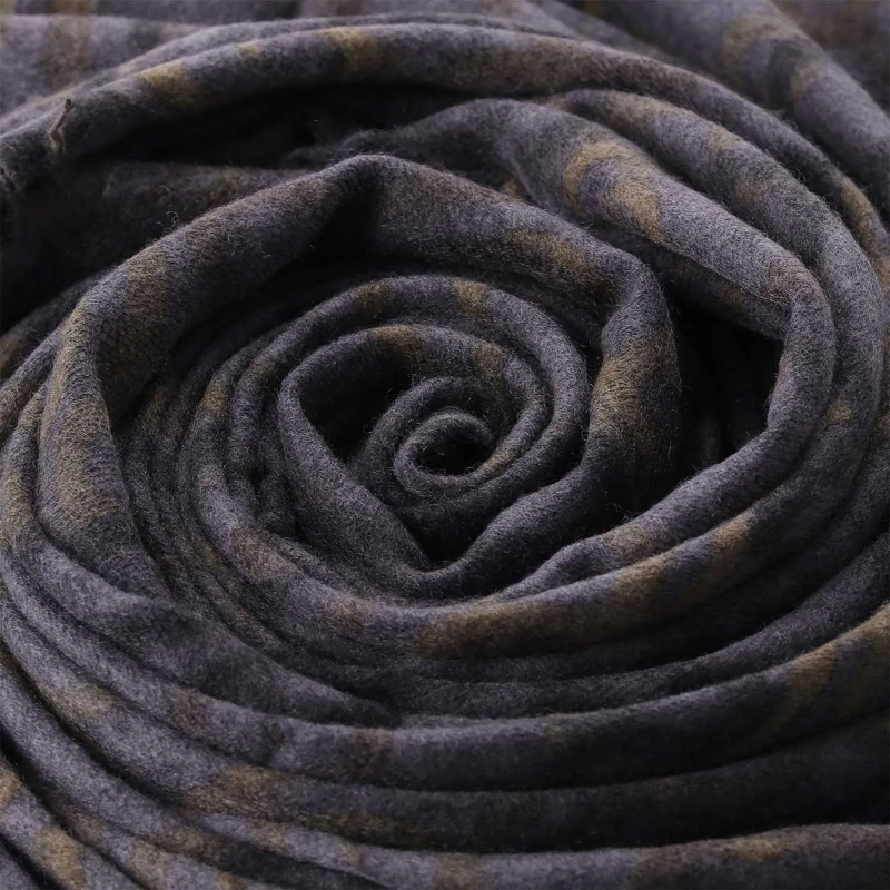 Hemisphere Leichter Schal Schal Hydabig aus Kaschmir blau