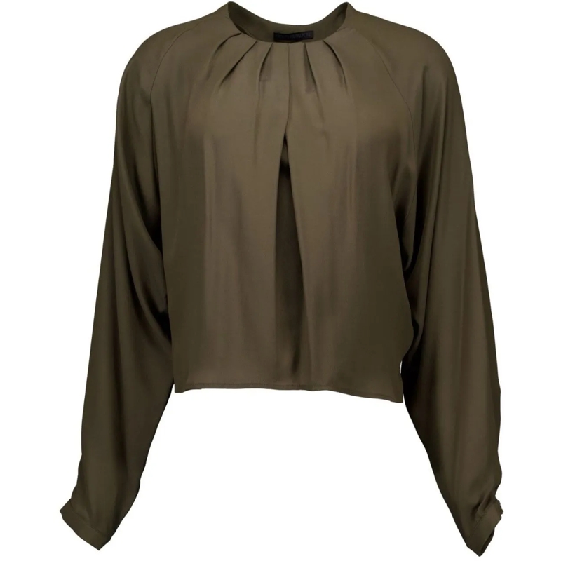 DRYKORN Bluse Drykorn Blouses Groen Seetha 130048 grün