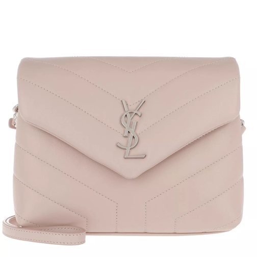 Saint Laurent YSL Pouch Monogramme Crossbody Marble Pink Crossbody Bag