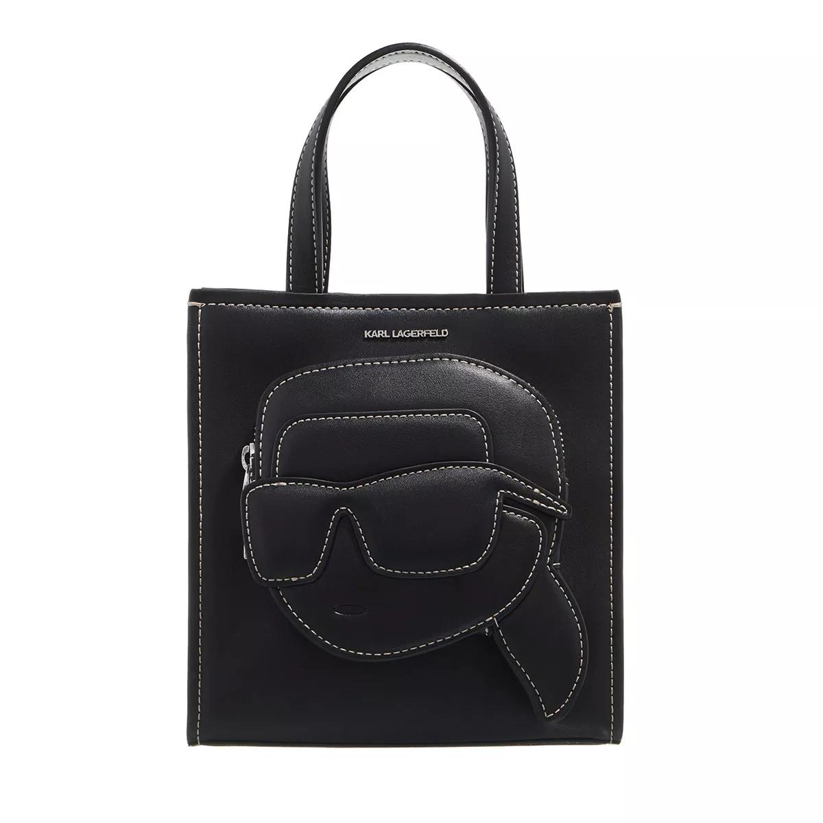 Karl Lagerfeld Tote - K/Ikonik 2.0 Rock Sm Tote - Gr. unisize - in Schwarz - für Damen