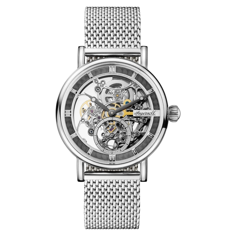 Ingersoll Automatikuhr THE HERALD AUTOMATIC- Die Ingersoll Herrenuhr I0 silber