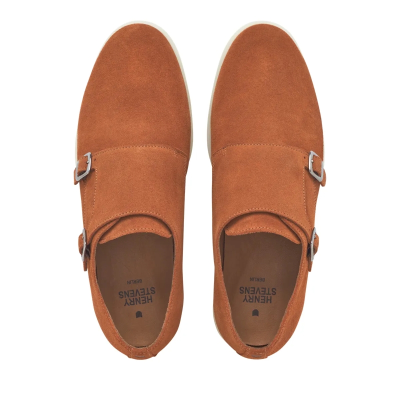 Henry Stevens Chaussures plates Schnallenschuh Elia DM1 mittel-braun(Image 4)