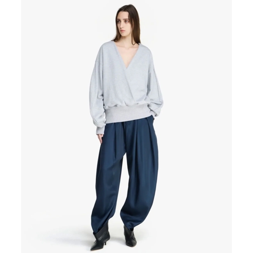 J.W.Anderson Langärmelige Oberteile JW ANDERSON Graues, Wrap-Sweatshirt mehrfarbig