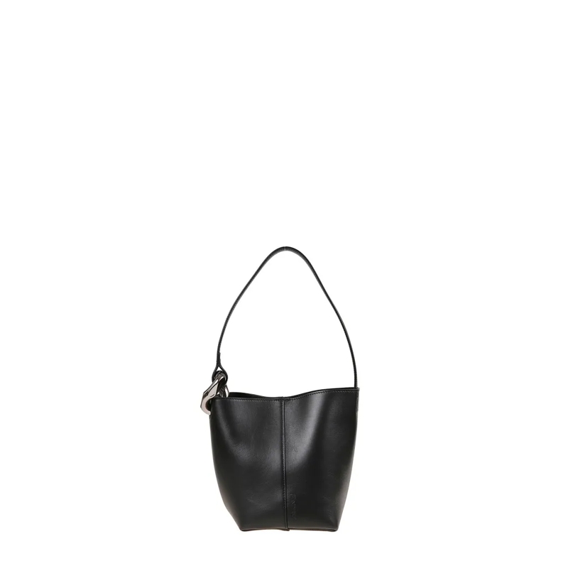 J.W.Anderson Bucket Bag Black Leather Bucket Bag Black