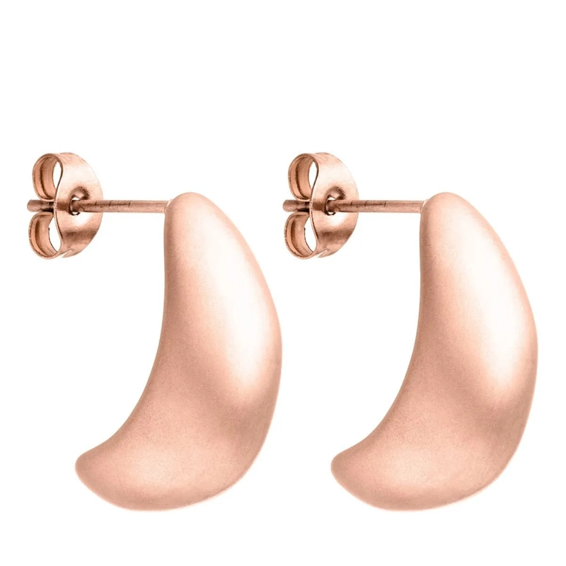 Purelei Ohrstecker Ohrringe Matt Drop rose