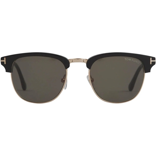 Tom Ford Sonnenbrille Henry Oval Sunglasses schwarz