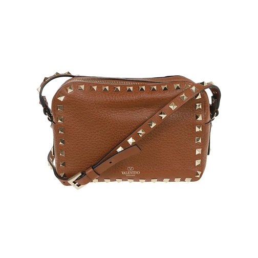 Valentino Schultertasche Cross Body Bag Rockstud Brown