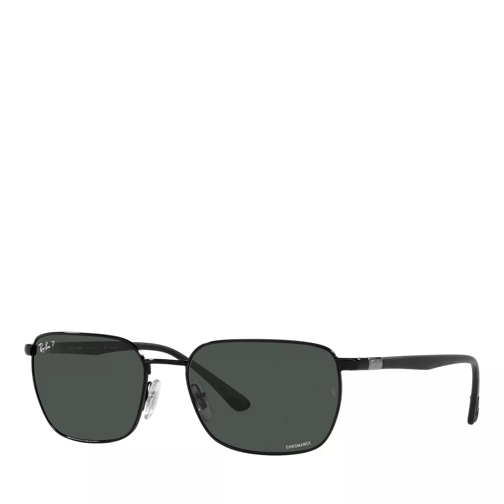 Ray-Ban Unisex Sunglasses 0RB3684CH Black Sonnenbrille