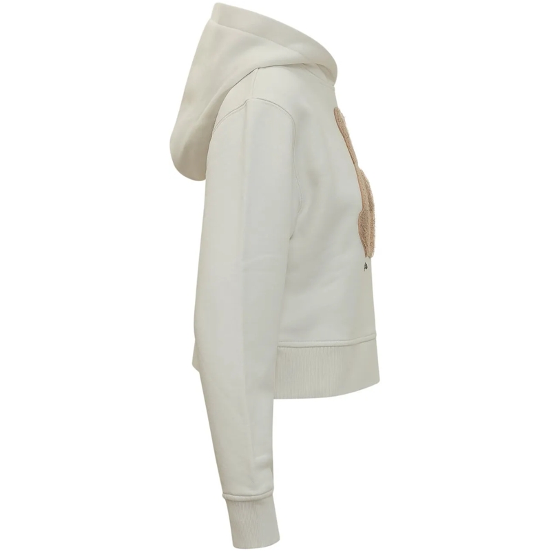 Palm Angels Weste Felpa Bear Fitted Hoodie weiß(Image 3)