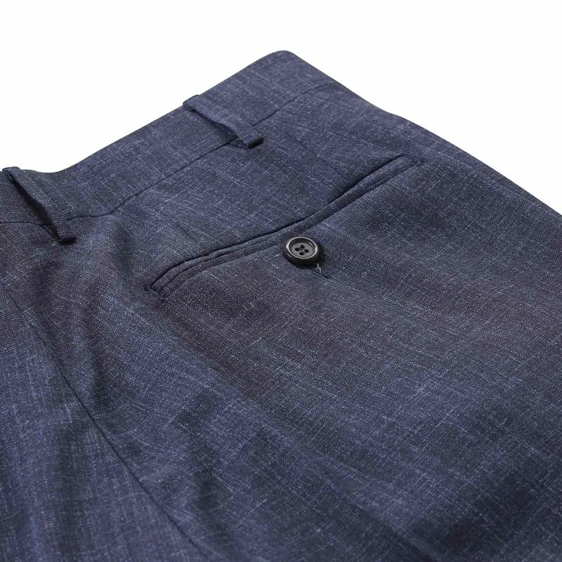 Canali Anzugkombination Zweiteiliger Anzug Kei aus Wollmix blau(Image 8)