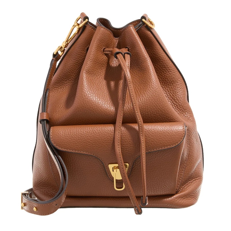 Coccinelle Bucket Bag Coccinelle Beat Generatio Cognac