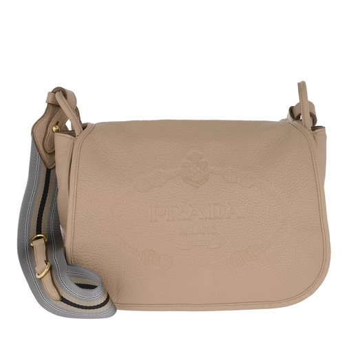 Prada Crossbody Bag Leather Cammeo Cartable