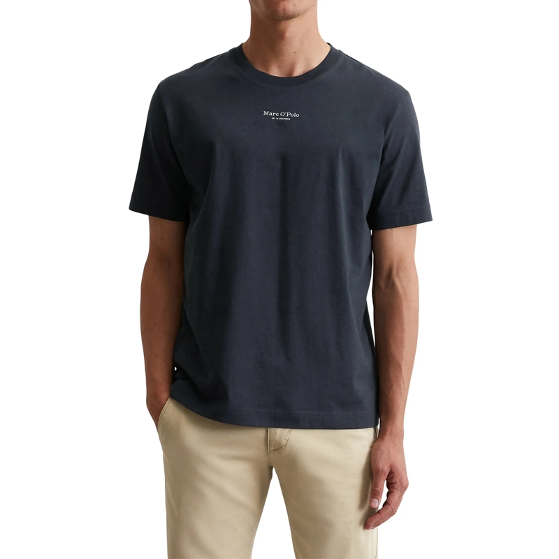 Marc O´Polo Hemd Medium-Logo 1er Pack blau(Image 2)