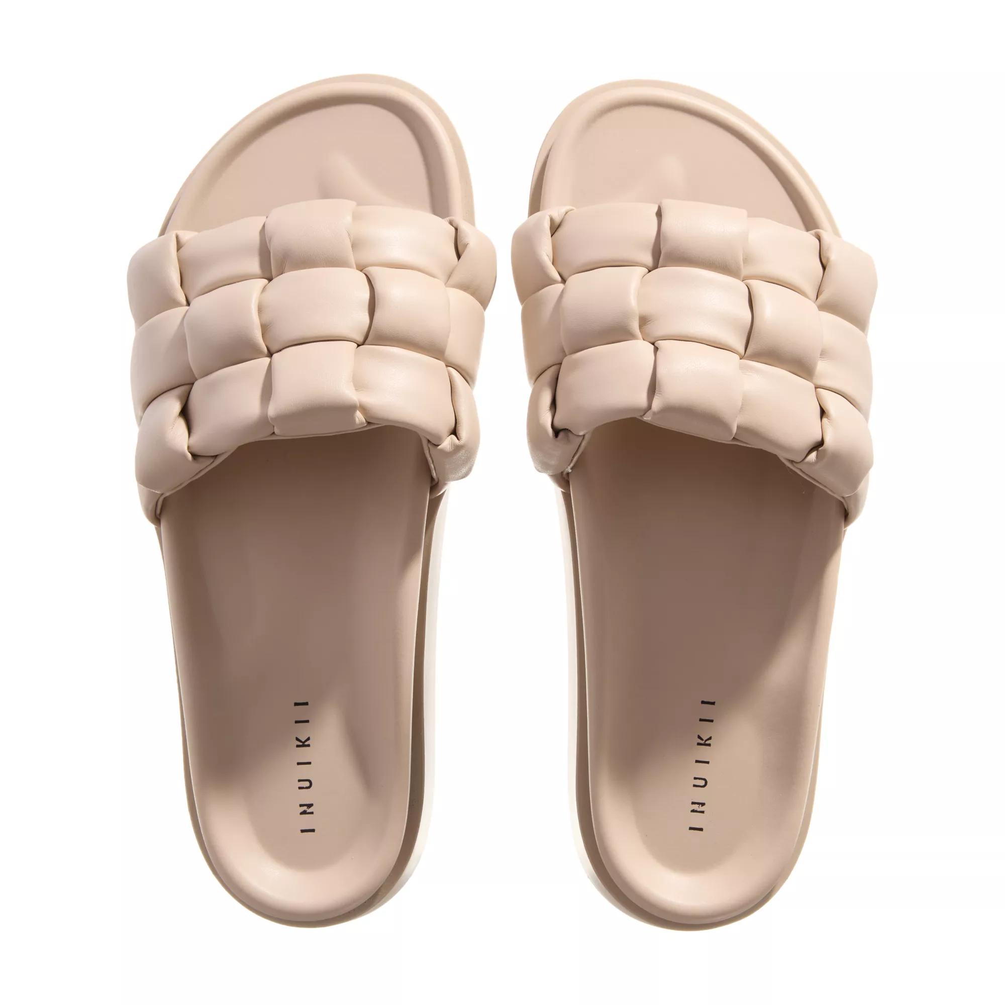Thumbnail - INUIKII Slipper & Pantoletten - Padded Braided - Gr. 41 (EU) - in Beige - für Damen
