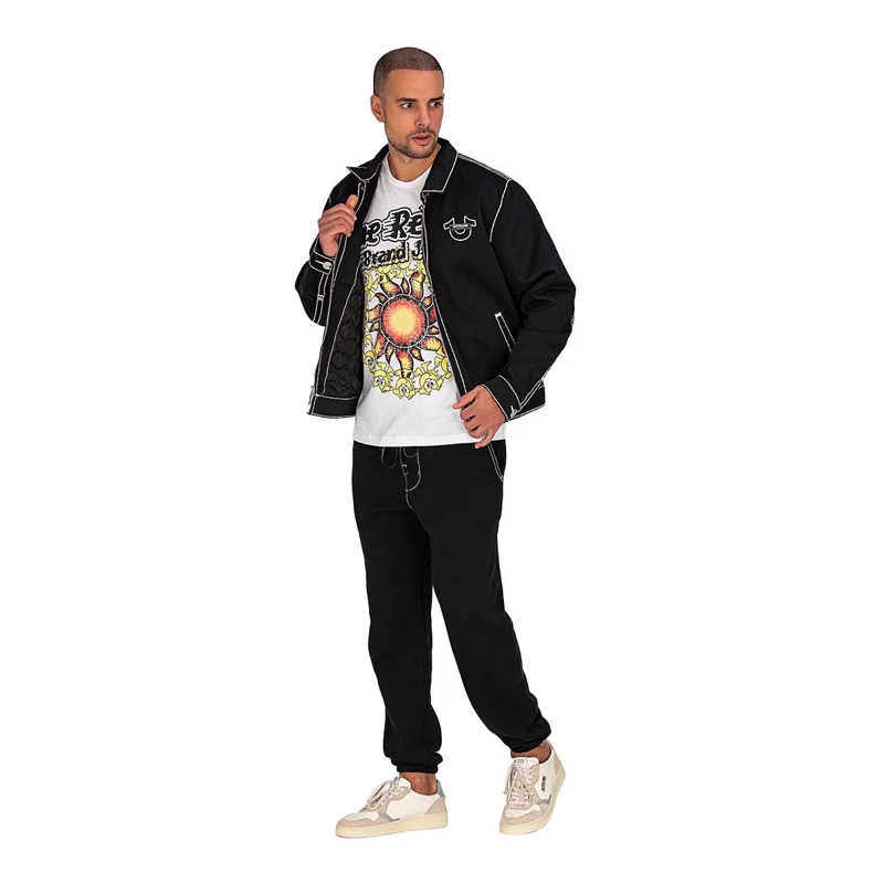 True Religion Hose Sweatpant schwarz(Image 3)