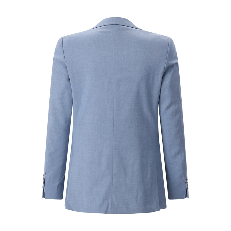 WILVORST Anzugjacke Sakko aus Schurwolle blau(Image 2)