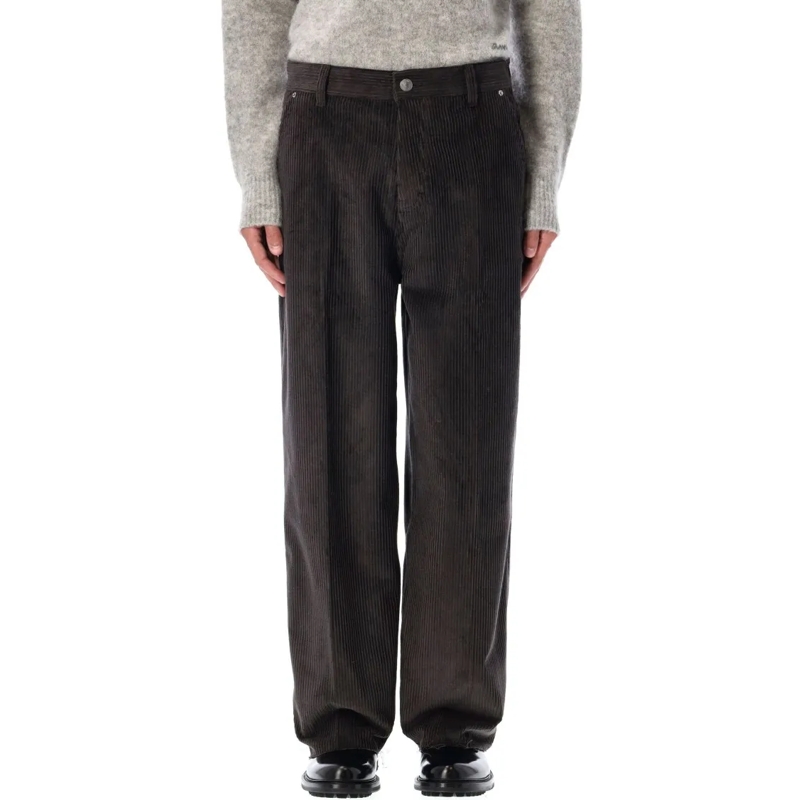 AMI Paris Pantalon Large Fit Pant Black