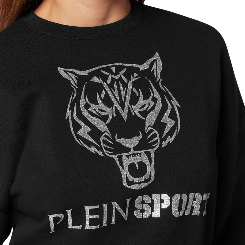 Plein Sport Top Sweatshirt Tiger schwarz(Image 5)