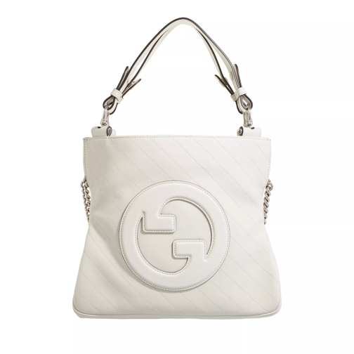 Gucci Small Gucci Blondie Shopper Mystic White Rymlig shoppingväska