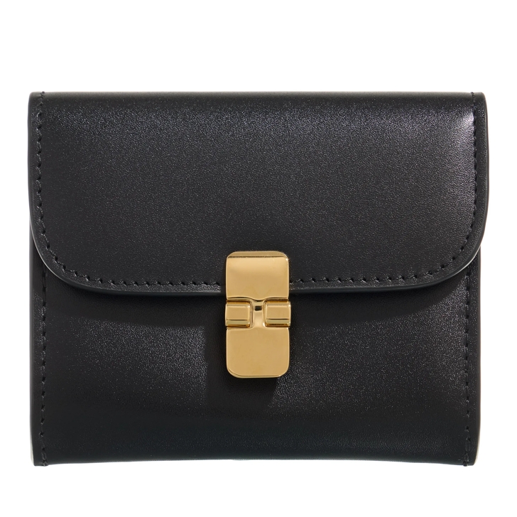 A.P.C. Compact Grace Black | Coin Wallet