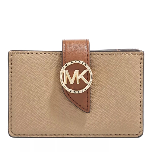 MICHAEL Michael Kors Extra Small Accordian Card Case Camel Multi Card Case