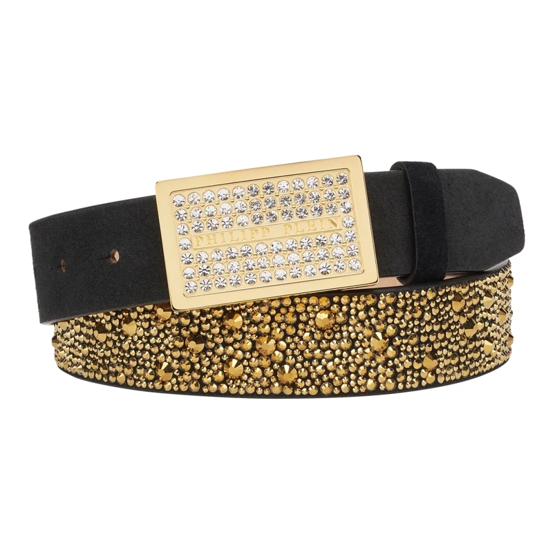 Philipp Plein Gürtel Gürtel Leopard schwarz