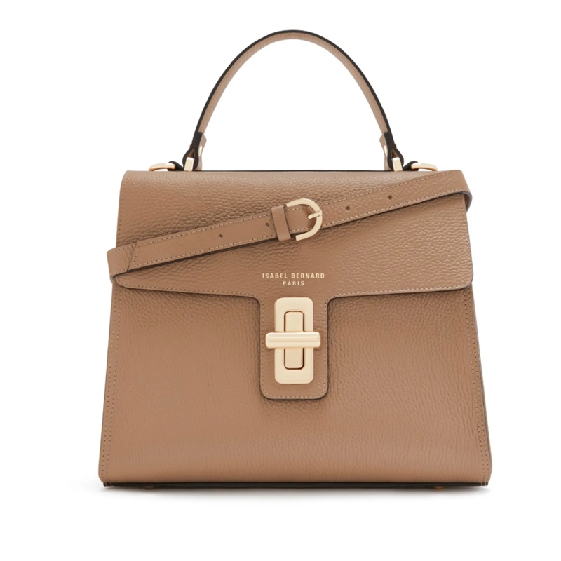 Isabel Bernard Cartable Handtasche Beige