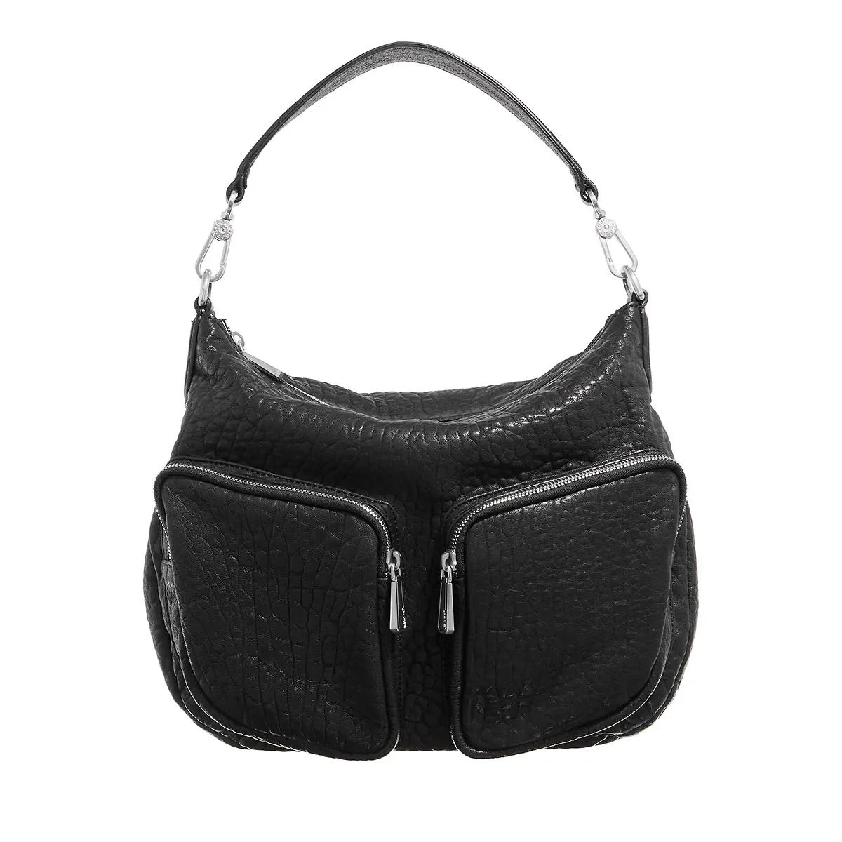 Abro Hobo Bag - Beutel Cargo/ Black/Nickel - Gr. unisize - in Schwarz - für Damen