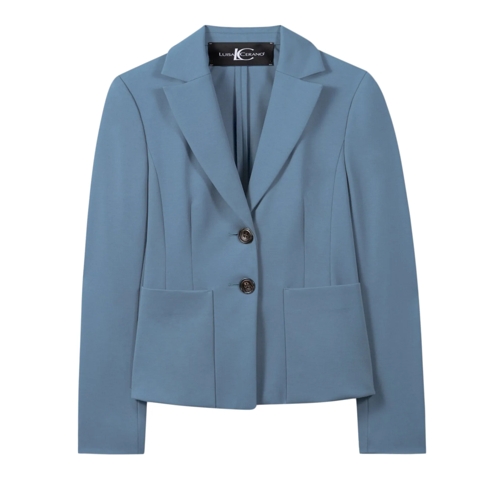 Luisa Cerano Blazer aus Punto-Milano smoky blue 