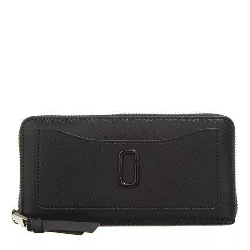 Marc Jacobs Continental Wallet Black Zip-Around Wallet