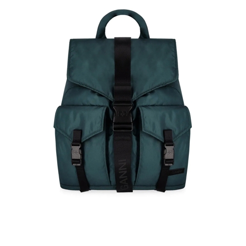 GANNI Rucksack GANNI TECH GRÜNER RUCKSACK grün