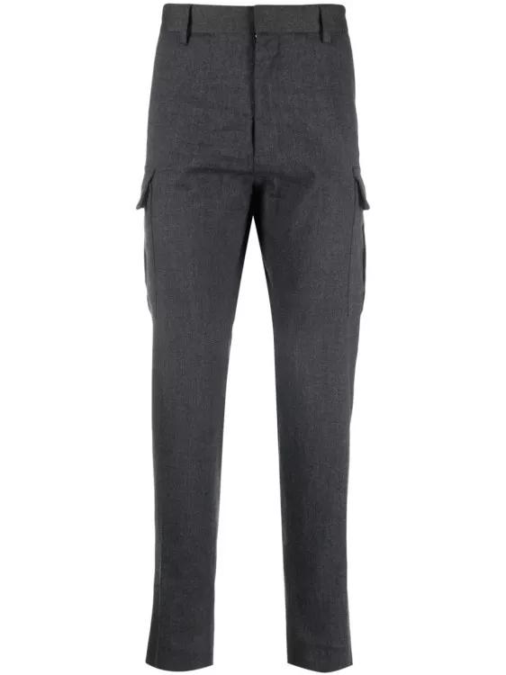 Dsquared2 - Grey Cargo Trousers - Größe 50 - gray