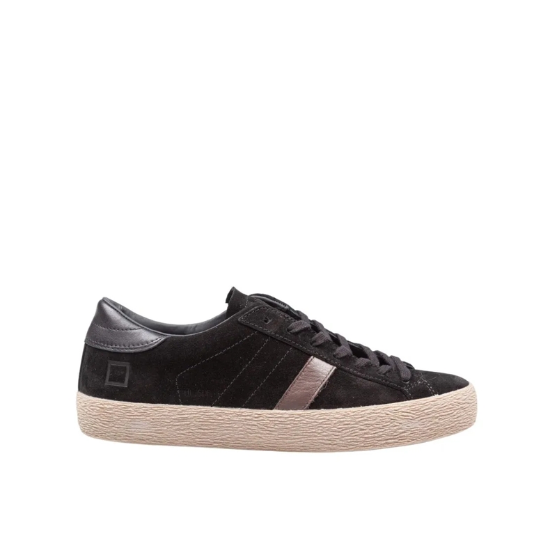 D.A.T.E Low-Top-Sneaker Hill Low Suede Sneakers In Black Black