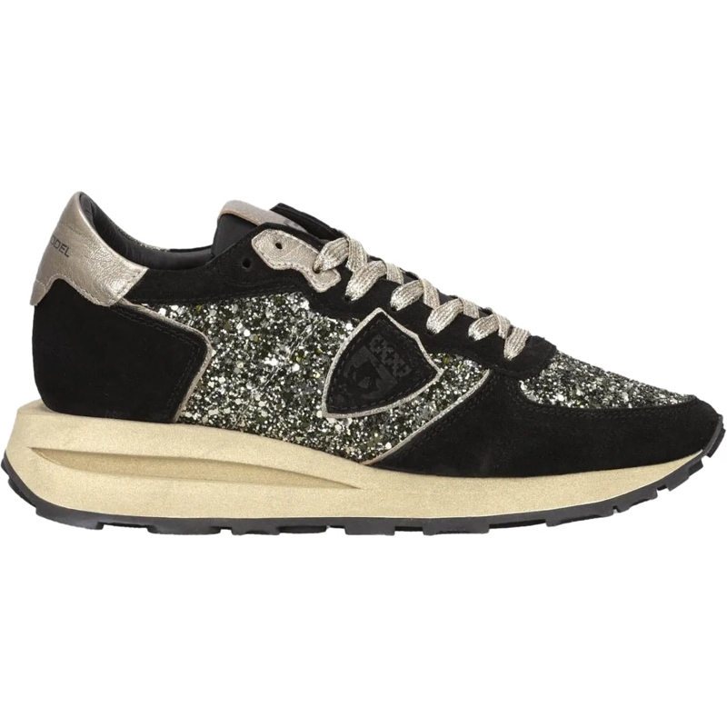 Philippe Model Low-Top-Sneaker Dames Tropez Haute Low Woman schwarz
