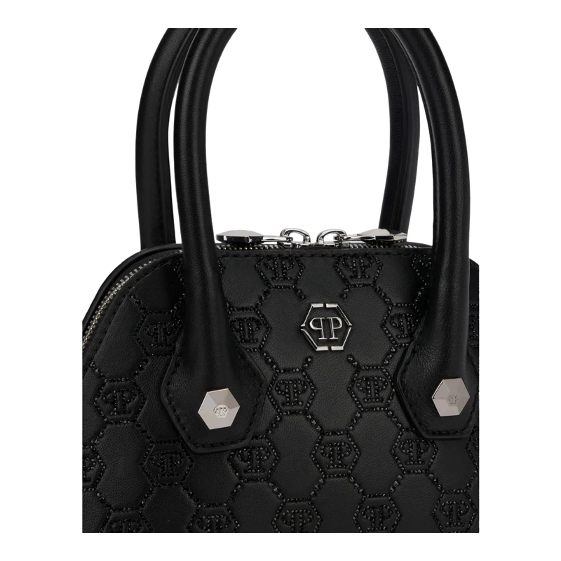 Philipp Plein Crossbody Bag Henkel Tasche Monogram schwarz(Image 4)