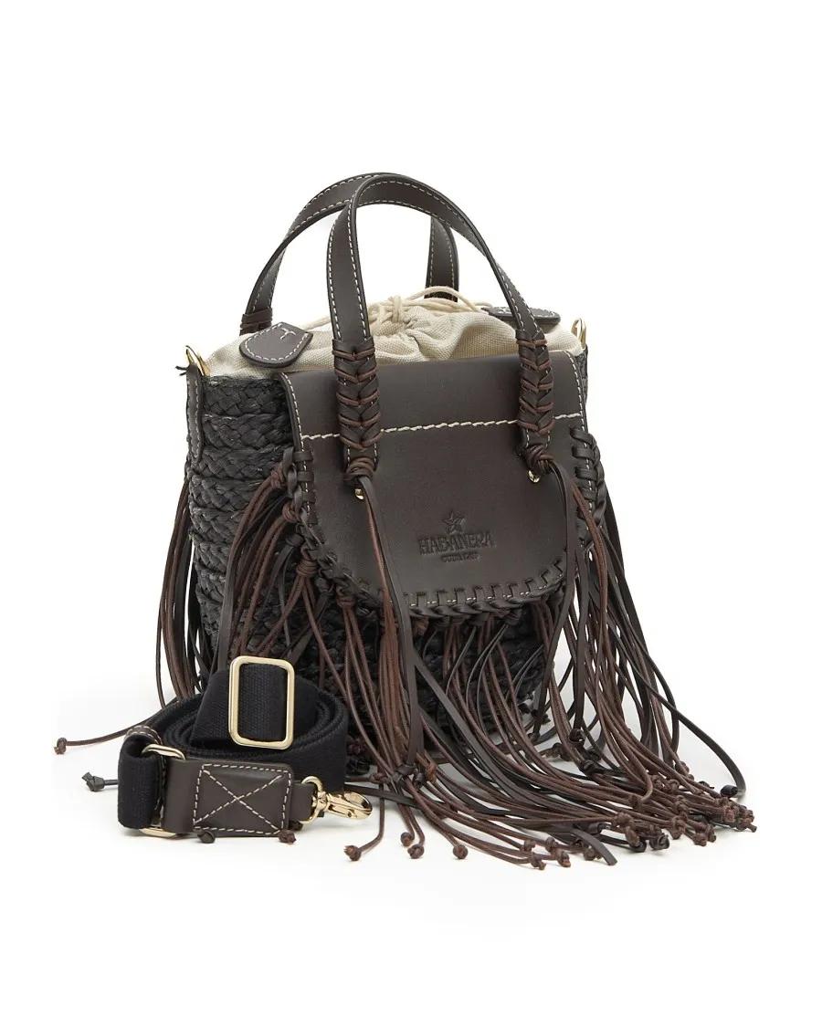 Cuba Lab Shoppers & Totes Women's Tote Bag – Black in zwart