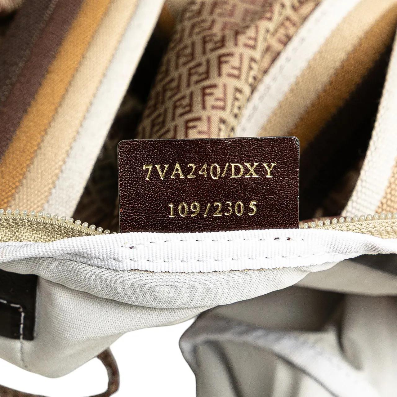 Thumbnail - Fendi Shopper - Micro Zucchino Nylon Tote - Gr. unisize - in Braun - für Damen