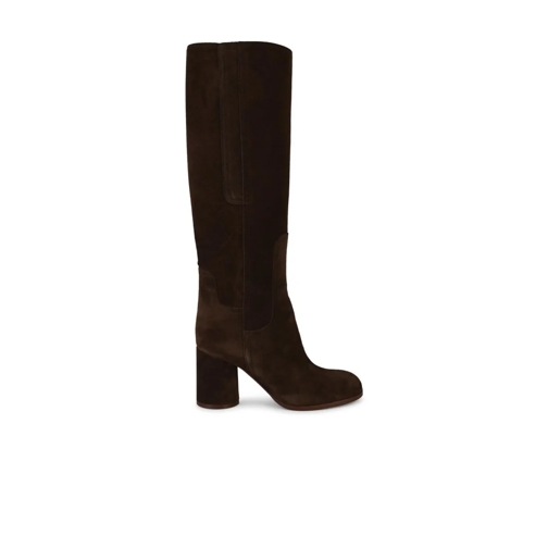 Casadei Stiefel Cleo' Brown Suede Boots Brown