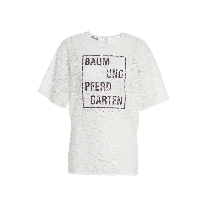 Baum Und Pferdgarten T-shirt Mandie' T-Shirt In Pizzo White