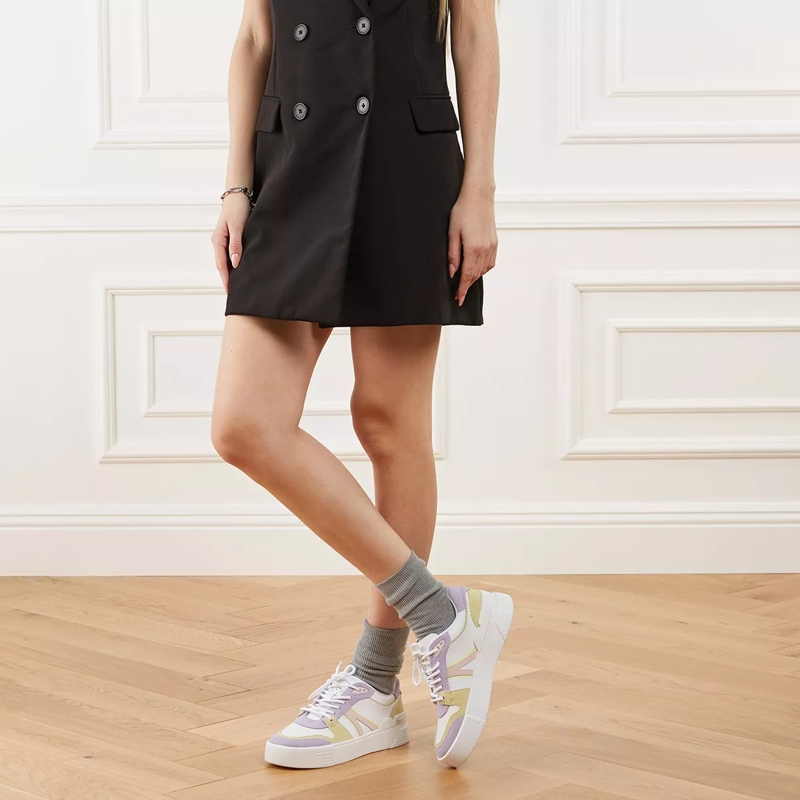 Lacoste Low-Top-Sneaker L002 Evo 124 2 Sfa Wht/Pnk(Image 2)