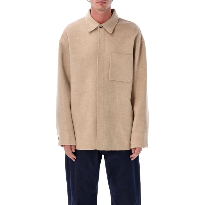 J.W.Anderson  Oversized Shirt Jacket Neutrals