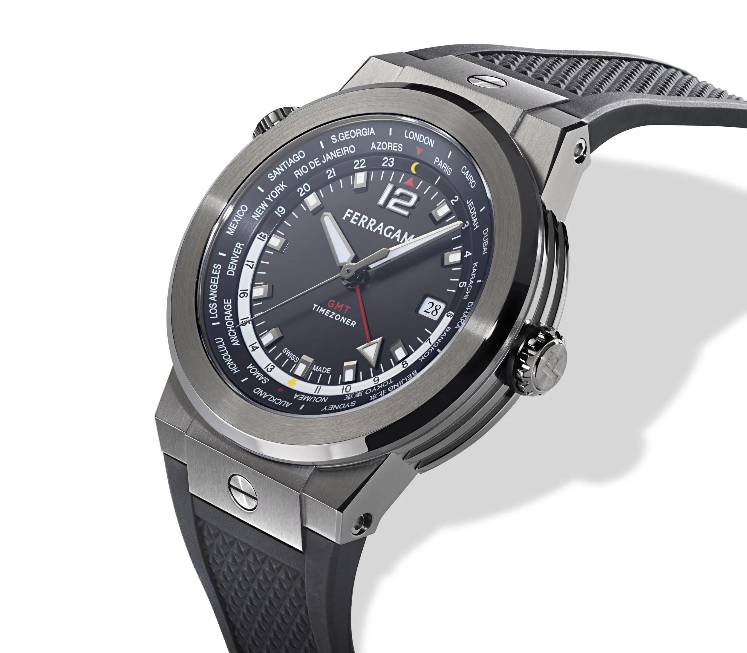 Thumbnail - Salvatore Ferragamo Uhr - Quarz Analog Uhr Ferragamo Duo - Gr. unisize - in Schwarz - für Damen