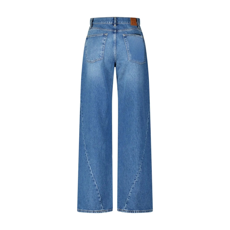 Anine Bing Jeans Wide-Leg Jeans Brie Blau(Image 3)