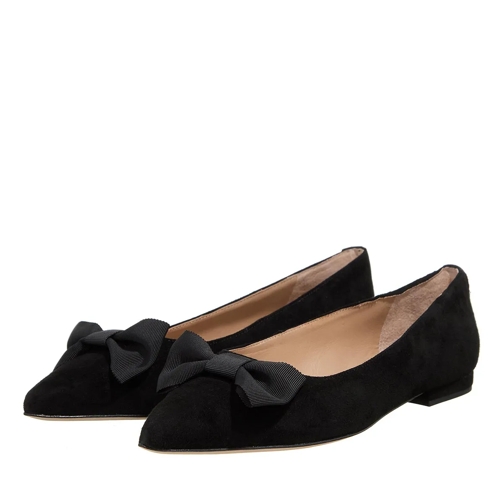 Lauren Ralph Lauren Ballerina Slipper Londyn Bow Flats Ballet Black