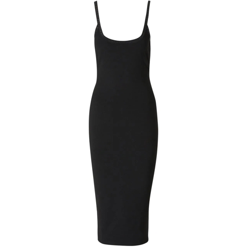 Alexander Wang Robes midi Midi Crystals Dress schwarz