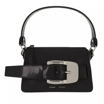 Proenza Schouler Small Buckle Zip Bag Black Satchel