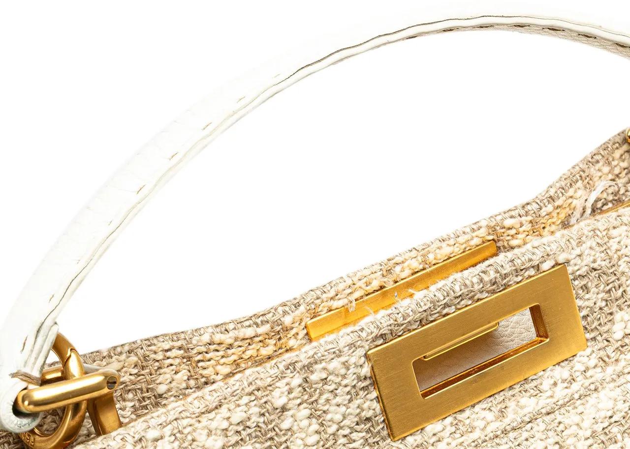 Thumbnail - Fendi Hobo Bags - 2000-2010 Large Zucca Corda Iconic Peekaboo Satche - Gr. unisize - in Braun - für Damen
